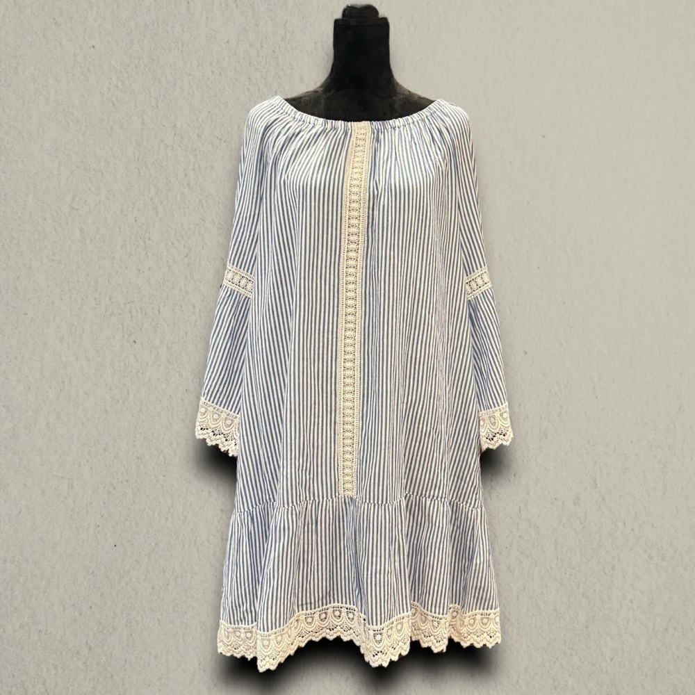 KAREN KANE STRIPED DRESS